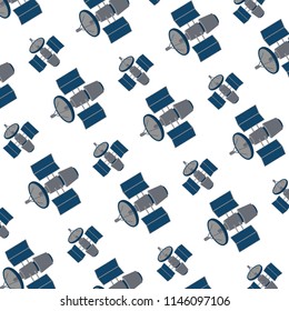 satellite technology communication space background