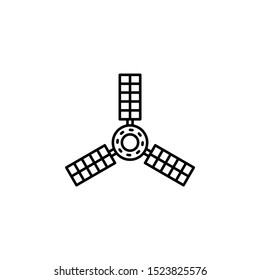 Satellite technology icon. Element of satellite thin line icon