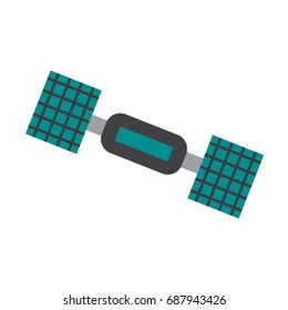 satellite telecommunications icon image 