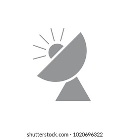 satellite transmitter receiver symbol icon