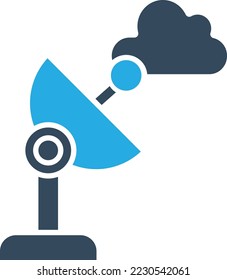 satellite transmitterVector Icon which is suitable for commercial work and easily modify or edit it
