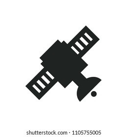 satellite vector icon