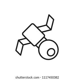 satellite vector icon