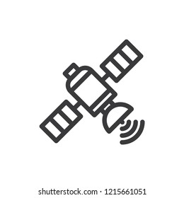Satellite vector icon