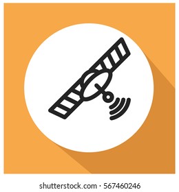 Satellite vector icon