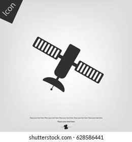 Satellite vector icon