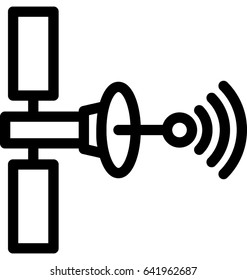 Satellite Vector Icon