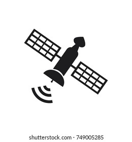 satellite vector icon 