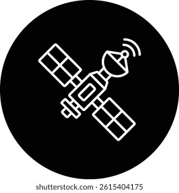 Satellite vector icon. Can be used for printing, mobile and web applications.