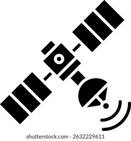Satellite vector icon. Can be used for printing, mobile and web applications.