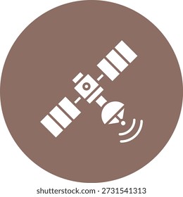 Satellite vector icon. Can be used for printing, mobile and web applications.