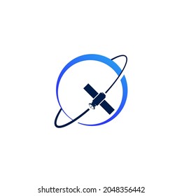 Design-Vorlage für Satellitenvektorsymbol