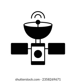 Satellite Vector Icon which can easily modify or edit

