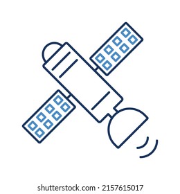 SatellitenVektorsymbol, geeignet für gewerbliche Arbeiten und leicht zu verändern oder zu bearbeiten

