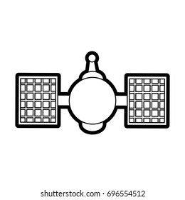 satellite vector illustration