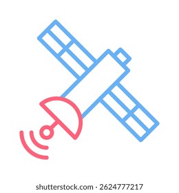 Elemento De Ícone Do Modo De Exibição Por Satélite Para Design