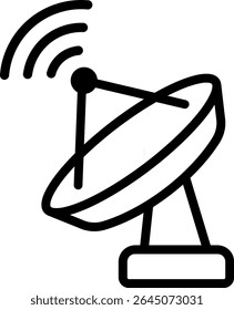 satélite wifi gps antena sinal de internet rede online 10773
