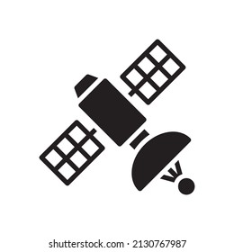 Satellite,Signal Icon Logo Design Vector Template Illustration