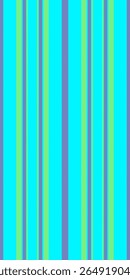 Sather texture fabric pattern, fiber vertical background seamless. Lomfortable textile stripe vector lines in bright and radioactive colors palette.