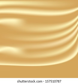 Satin gold abstract background,Vector Illustration 