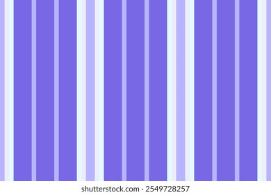 Satin vector textile lines, popular fabric pattern stripe. Wallpaper vertical texture seamless background in light and indigo colors palette.
