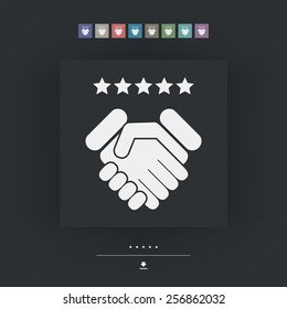 Satisfaction for best service.