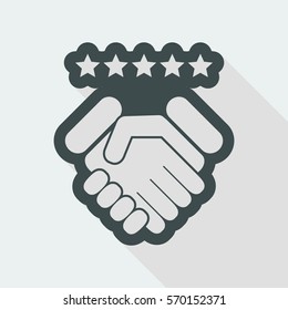 Satisfaction for best service.