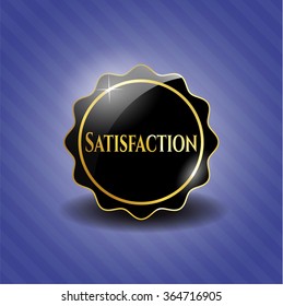 Satisfaction black emblem