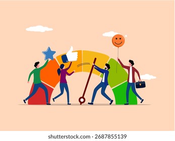 Satisfação, avaliação e valorização da equipe de negócios