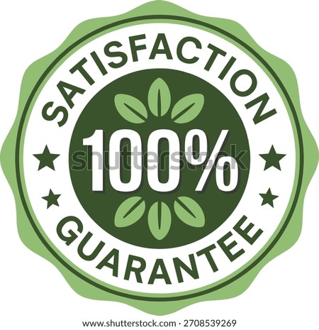 Satisfaction Guarantee Badge Icons Set