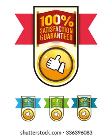 Satisfaction guarantee label