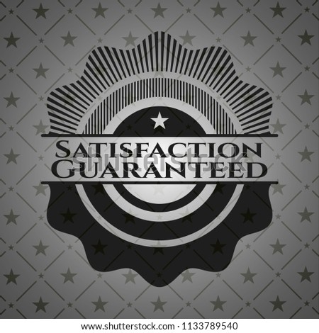 Satisfaction Guaranteed black emblem