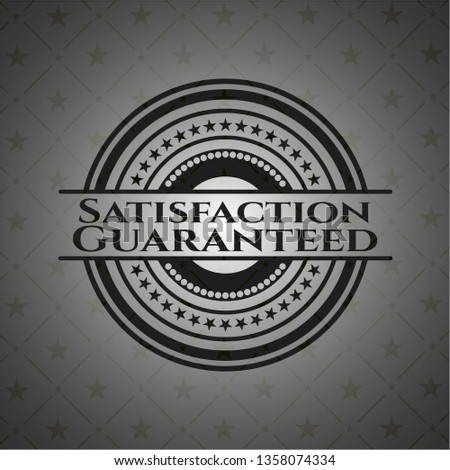 Satisfaction Guaranteed black emblem