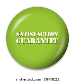satisfaction guaranteed button
