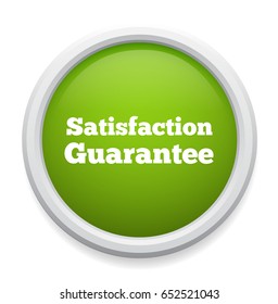 satisfaction guaranteed button