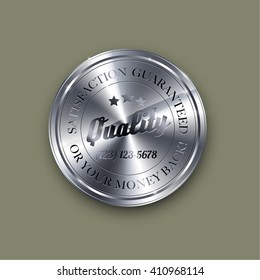 satisfaction guaranteed quality badge