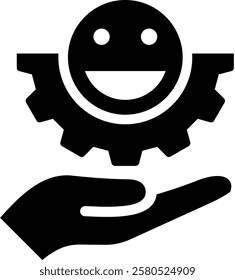 Satisfaction Icon Element For Design