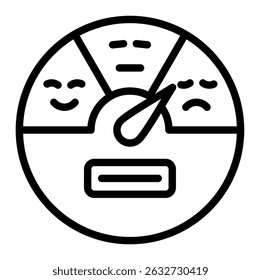 Satisfaction Icon Element For Design