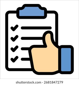 Elemento de icono de satisfacción para el diseño