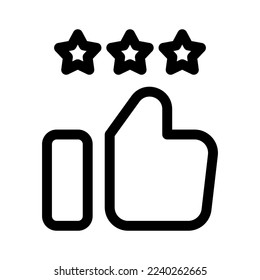 icono de satisfacción o logotipo símbolo de signo aislado ilustración vectorial - iconos vectoriales de estilo negro de alta calidad
