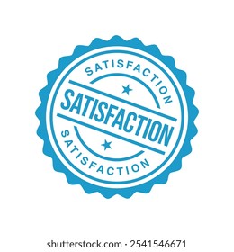 Satisfaction Letter Rubber Stamp Template