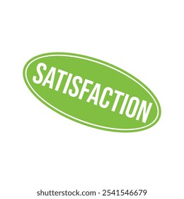 Satisfaction Letter Rubber Stamp Template