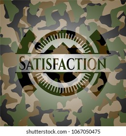  Satisfaction on camouflaged texture