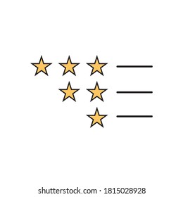Satisfaction Rating. Customer  Feedback icon design for Digital Marketing business concept