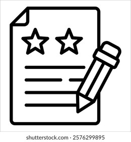 Satisfaction Survey Icon Element For Design