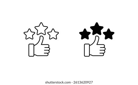 Satisfied icon design with white background stock illustration