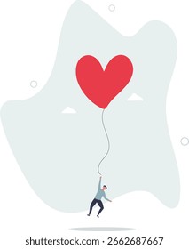 Hombre satisfecho usuario y seguidor con Comentarios positivo. vida humana.