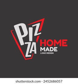 Satisfy your cravings with our delicious homemade pizza. Perfect for your logo needs, our vector food icon captures the essence of Italian cuisine in every slice