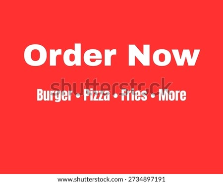 Satisfy your cravings with our wide selection of fresh and tasty favorites, including delicious burgers, pizzas, and crispy fries.
Order now to enjoy high-quality meals that are both affordable and conveniently delivered right to your door.