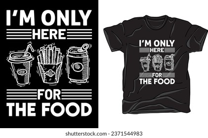 Satisfy your style cravings with our food-themed T-shirt. Featuring delectable designs and culinary passion, it's the ideal choice for foodies. Wear your love for food proudly